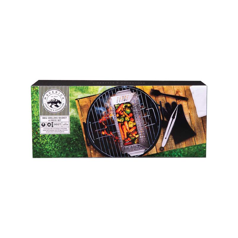 Maverick BBQ Grill Basket Set-4Pc Set image number 2